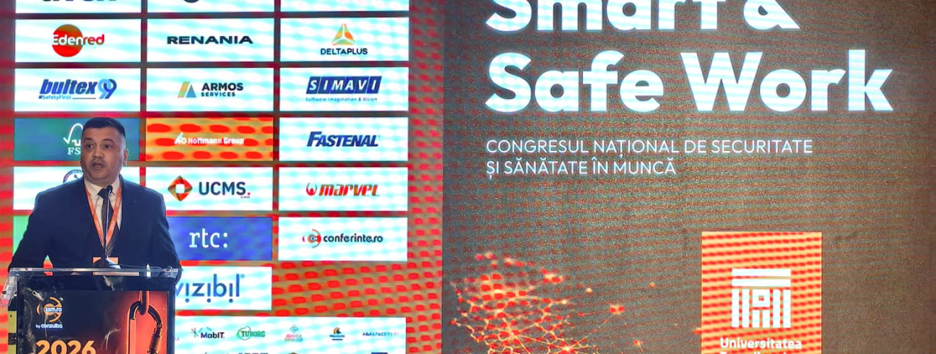 Consolidarea standardelor moderne de securitate și sănătate în muncă în cadrul Congresului „Smart & Safe Work 2026”, Brașov, România